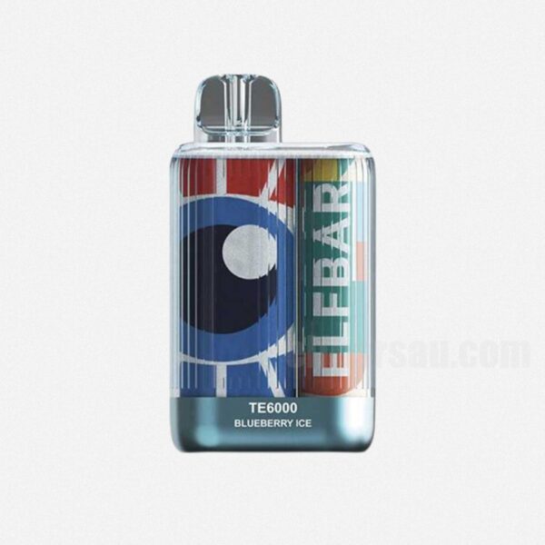 ELF BAR TE6000 Disposable 6000 Puffs Blueberry Ice