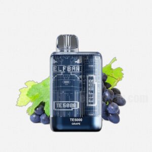 ELF BAR TE5000 Disposable 5000 Puffs Grape 550mAh