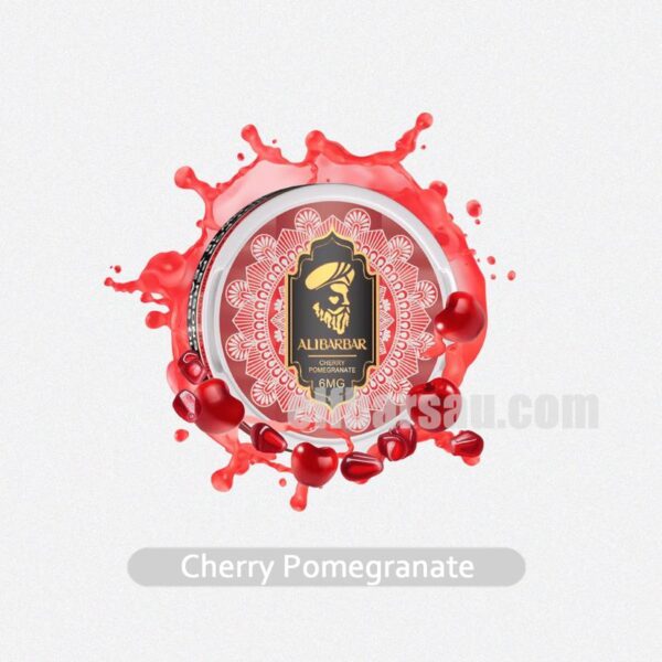 Alibarbar Nicotine Pouches 36mg Cherry Pomegranate Sweet Mix