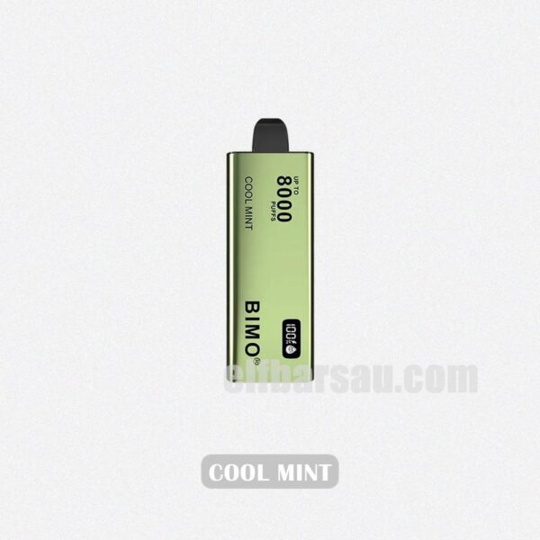 BIMO 8000 Puffs Cool Mint Refreshing Minty Twist