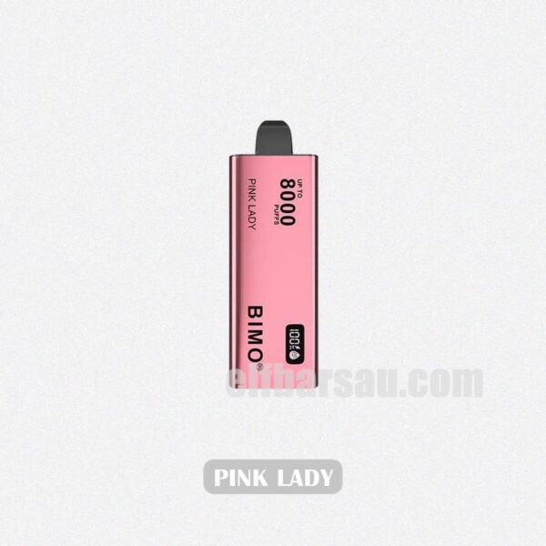 BIMO 8000 Puffs Pink Lady Fruity Pink Refresh