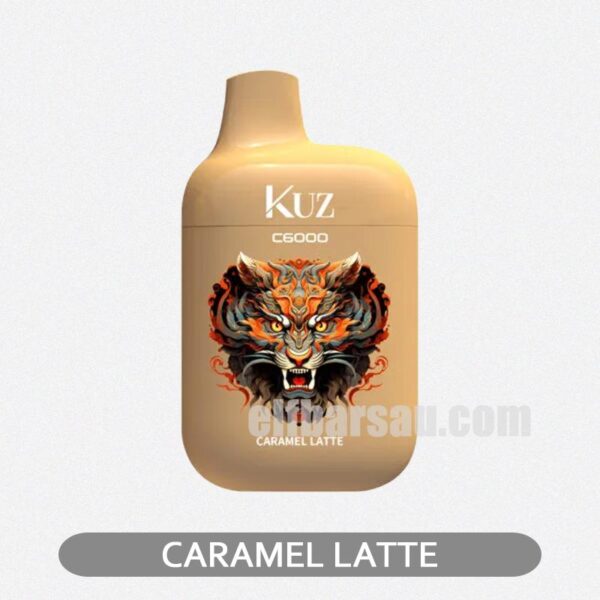KUZ C6000 PUFFS Caramel Latte A creamy coffee dream
