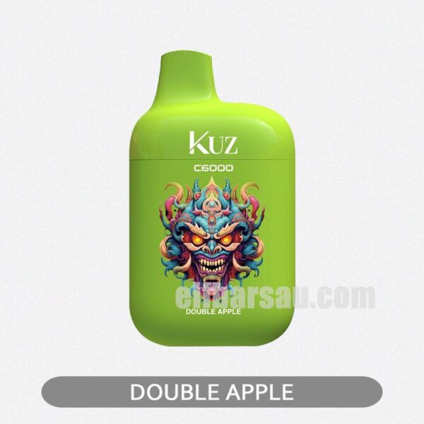 KUZ C6000 PUFFS Double Apple A dual apple sensation