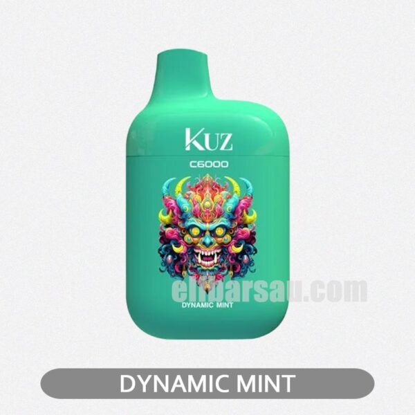 KUZ C6000 PUFFS Dynamic Mint A minty whirlwind of freshness