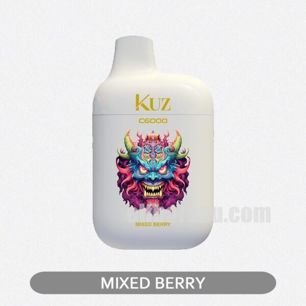 KUZ C6000 PUFFS Mixed Berry A berry bonanza that delights