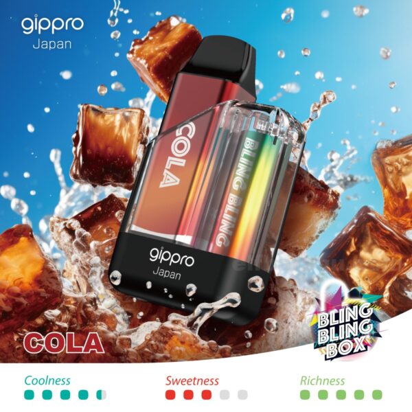 Gippro 8000 Cola: A Classic Cola Flavor for the Ultimate Vape Experience