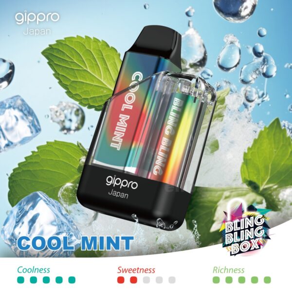 Gippro 8000 Cool Mint: A Refreshing Minty Vape to Soothe Your Senses
