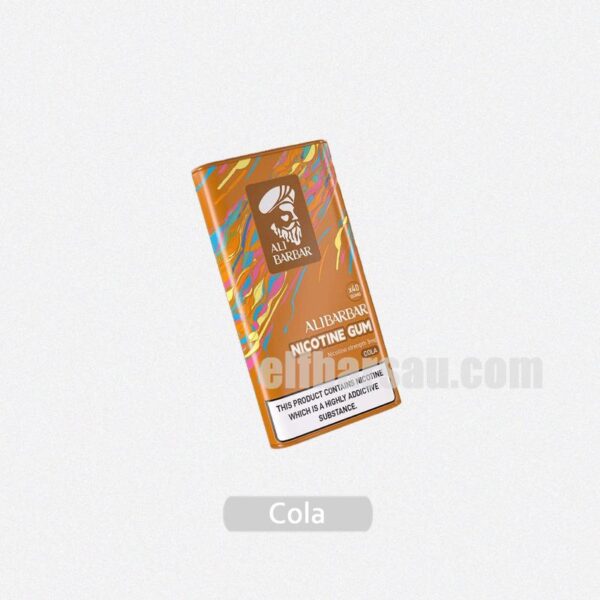 Alibarbar Nicotine Gum Cola Cola Sweet Rush