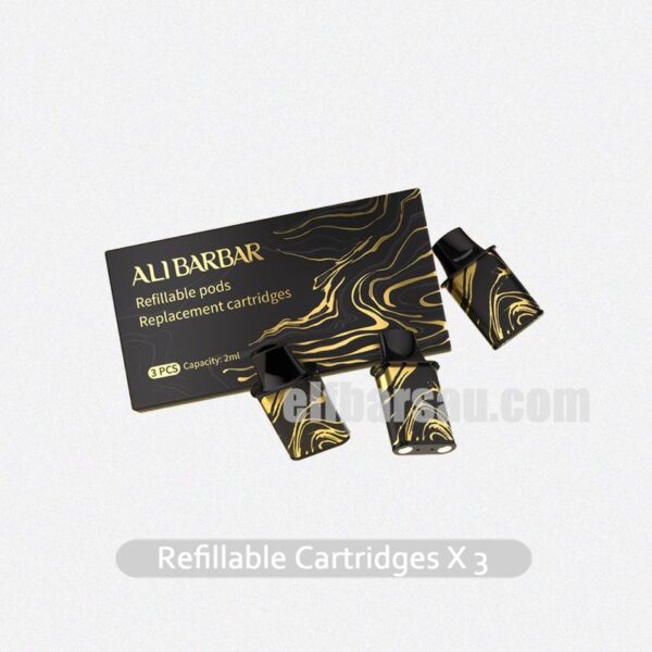 Alibarbar Refillable Cartridges X 3 Custom Flavor Mix