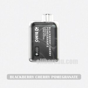 BIMO Crystal 12k Puffs Blackberry Cherry Pomegranate Fruity Trio Delight