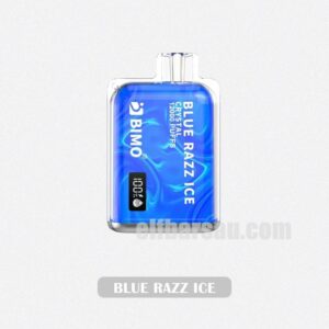 BIMO Crystal 12k Puffs Blue Razz Ice Icy Raspberry Rush
