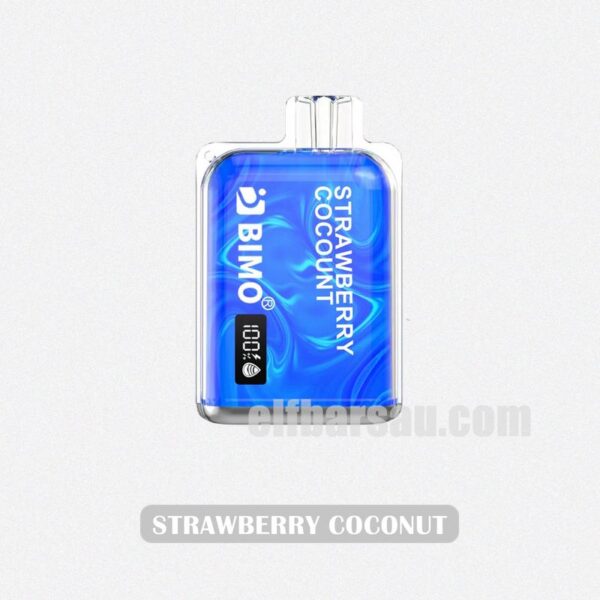 BIMO Crystal 12k Puffs Strawberry Coconut Creamy Berry Blend
