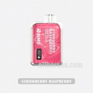 BIMO Crystal 12k Puffs Strawberry Raspberry Berrylicious Blend