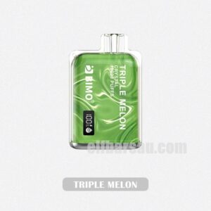 BIMO Crystal 12K Puffs Triple Melon: Sweet, Refreshing Melon Fusion