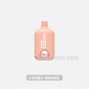 WAKA Smash 6000 Lychee Orange Sweet and Citrusy
