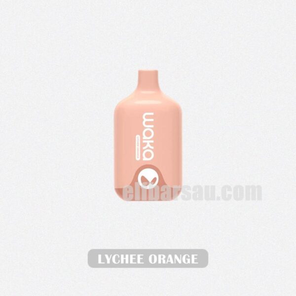 WAKA Smash 6000 Lychee Orange Sweet and Citrusy