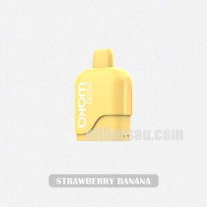 WAKA Somatch Pod 6000 Strawberry Banana Creamy Blend