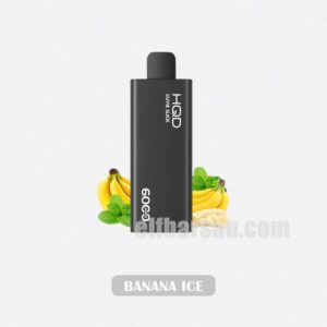 HQD Cuvie Slick 6000 Banana Ice - Creamy Banana with a Frosty Finish