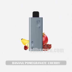 HQD Cuvie Slick 6000 Banana Pomegranate Cherry - Tropical Fruity Fusion