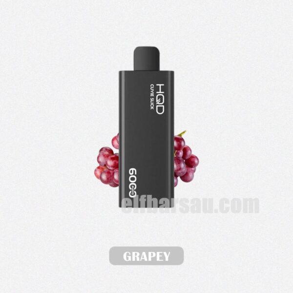 HQD Cuvie Slick 6000 Grapey - Rich Grape Flavor for a Juicy Experience