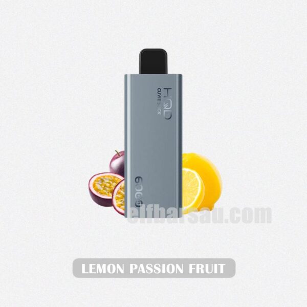 HQD Cuvie Slick 6000 Lemon Passion Fruit - Zesty Lemon Meets Tropical Passion