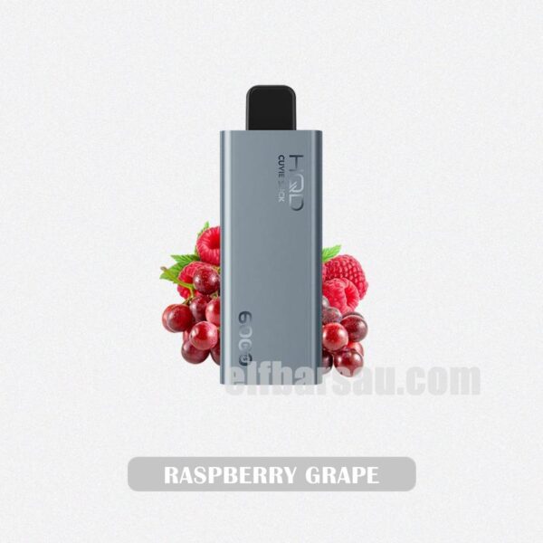 HQD Cuvie Slick 6000 Raspberry Grape - Tart Raspberry with Sweet Grape