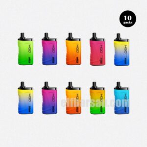 Experience HQD Titan 7000 Puffs 10 Pack for Intense Flavour