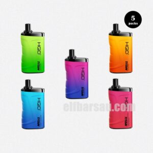 Experience HQD Titan 7000 Puffs 5 Pack for Intense Flavour