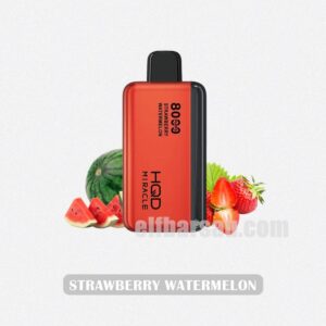 HQD Miracle 8000 Strawberry Watermelon - A Fresh and Juicy Berry-Melon Combo