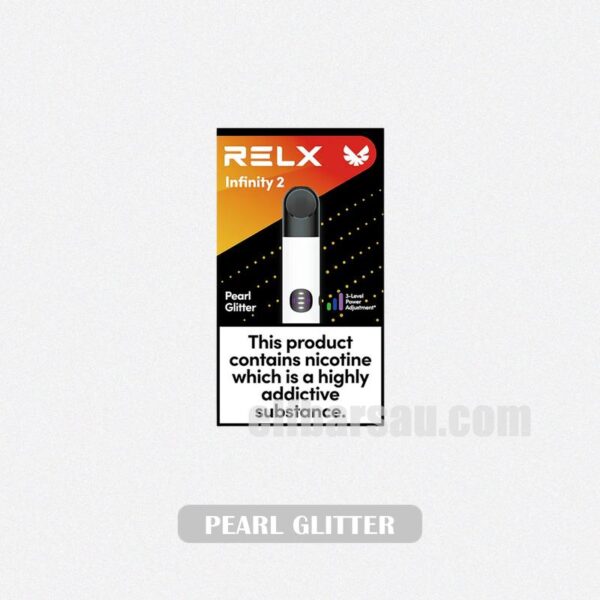 RELX Infinity 2 Device Pearl Glitter - Shiny Pearl Glitter Finish