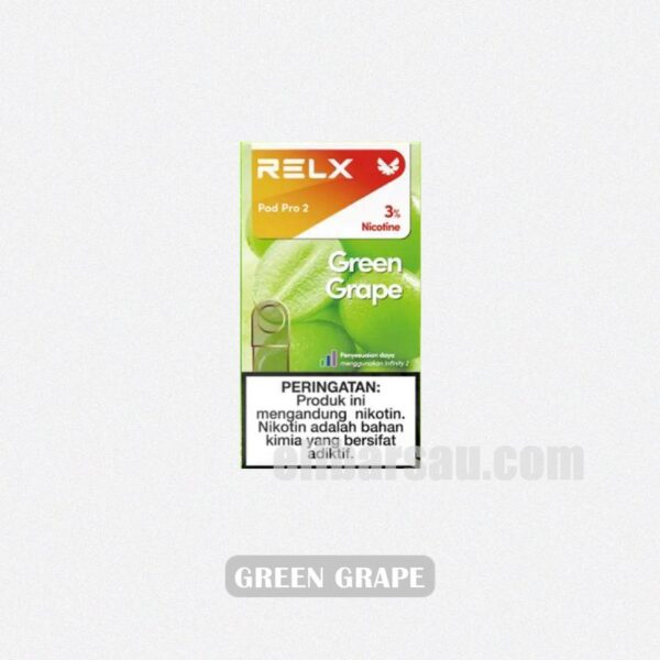 RELX Infinity 2 Pod Green Grape - Fresh Green Grapes in Every Inhale
