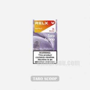 RELX Infinity 2 Pod Taro Scoop - Creamy Taro Flavor with a Scoop
