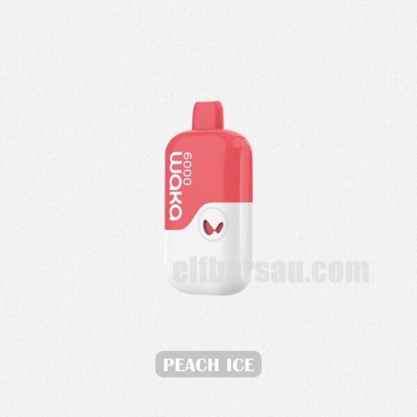WAKA Somatch Kit 6000 Peach Ice Smooth Fruity Chill