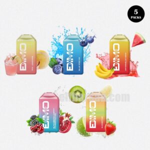 BIMO Ultra 7500 Puffs 5 Pack Long-Lasting Vaping