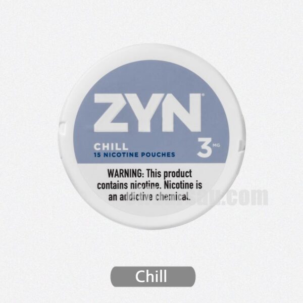 ZYN Chill 3MG - Smooth and Subtle Flavor for a Relaxing Experience