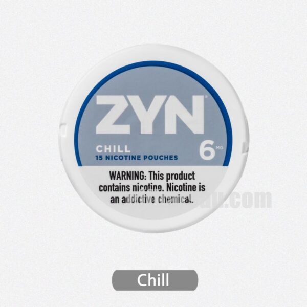 ZYN Chill 6MG - Mild, Cooling Sensation with Extra Nicotine Strength