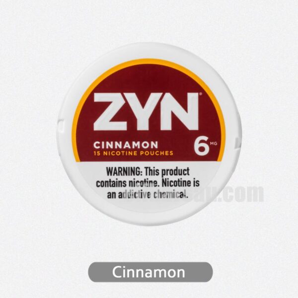 ZYN Cinnamon 6MG - Bold Cinnamon Kick with a Satisfying Nicotine Boost