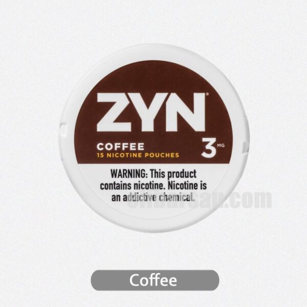 ZYN Coffee 3MG - Rich Coffee Flavor for a Smooth and Energizing Taste