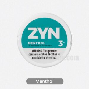 ZYN Menthol 3MG - Crisp and Refreshing Menthol for a Cool Feel