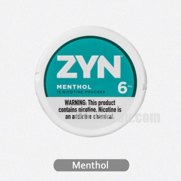 ZYN Menthol 6MG - Icy Menthol Flavor with an Invigorating Nicotine Hit