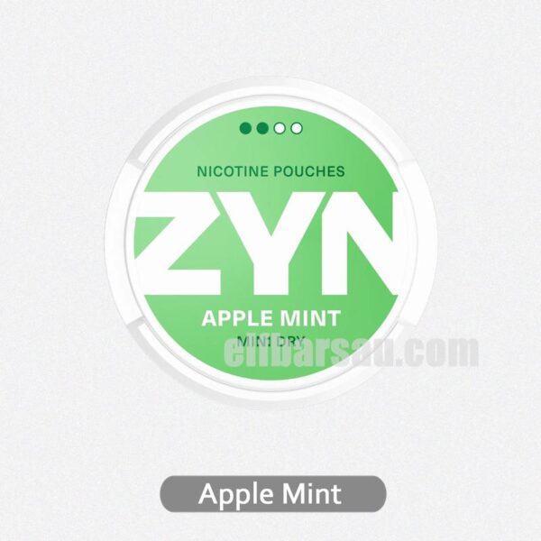 ZYN Mini Dry Apple Mint 3MG - Crisp Apple and Cool Mint in a Light Blend