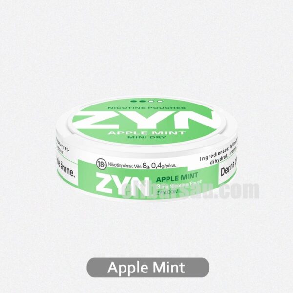 ZYN Mini Dry Apple Mint 3MG - Crisp Apple and Cool Mint in a Light Blend - Image 2