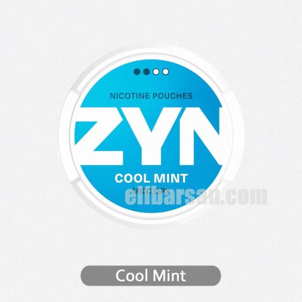 ZYN Mini Dry Cool Mint 3MG - Classic Cool Mint Taste for Instant Freshness