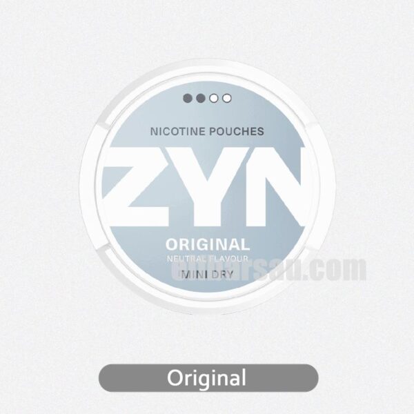ZYN Mini Dry Original 3MG - Smooth and Classic Flavor with Light Nicotine Support