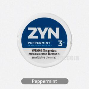 ZYN Peppermint 3MG - Sharp Peppermint Flavor for a Crisp and Clean Taste