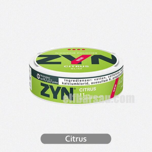 ZYN Slim Citrus 11MG - Zesty Citrus Blend with Bold Nicotine Impact - Image 2