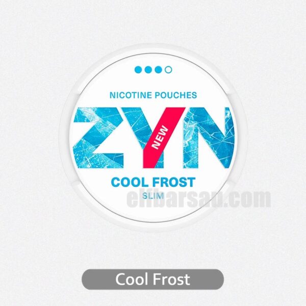 ZYN Slim Cool Frost 9MG - Icy Freshness for a Frosty Cool Sensation