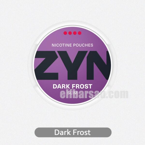 ZYN Slim Dark Frost 11MG - Strong and Refreshing Frost Flavor with Bold Nicotine