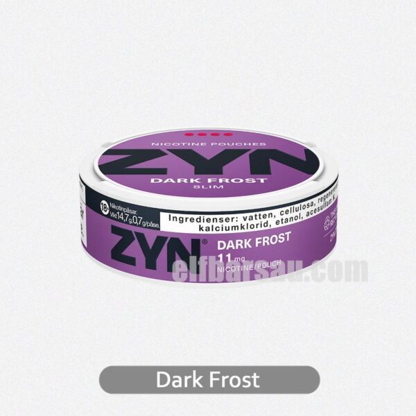 ZYN Slim Dark Frost 11MG - Strong and Refreshing Frost Flavor with Bold Nicotine - Image 2