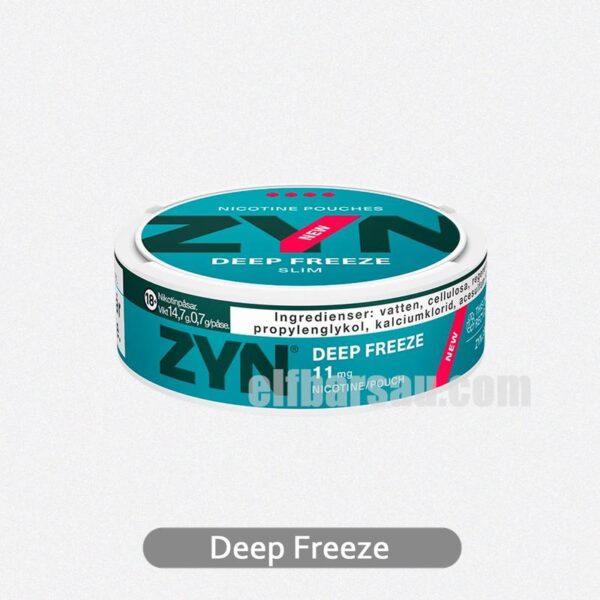 ZYN Slim Deep Freeze 11MG - Ultimate Freeze Sensation for an Icy Kick - Image 2